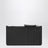 Portacarte con zip Four Stitches nero