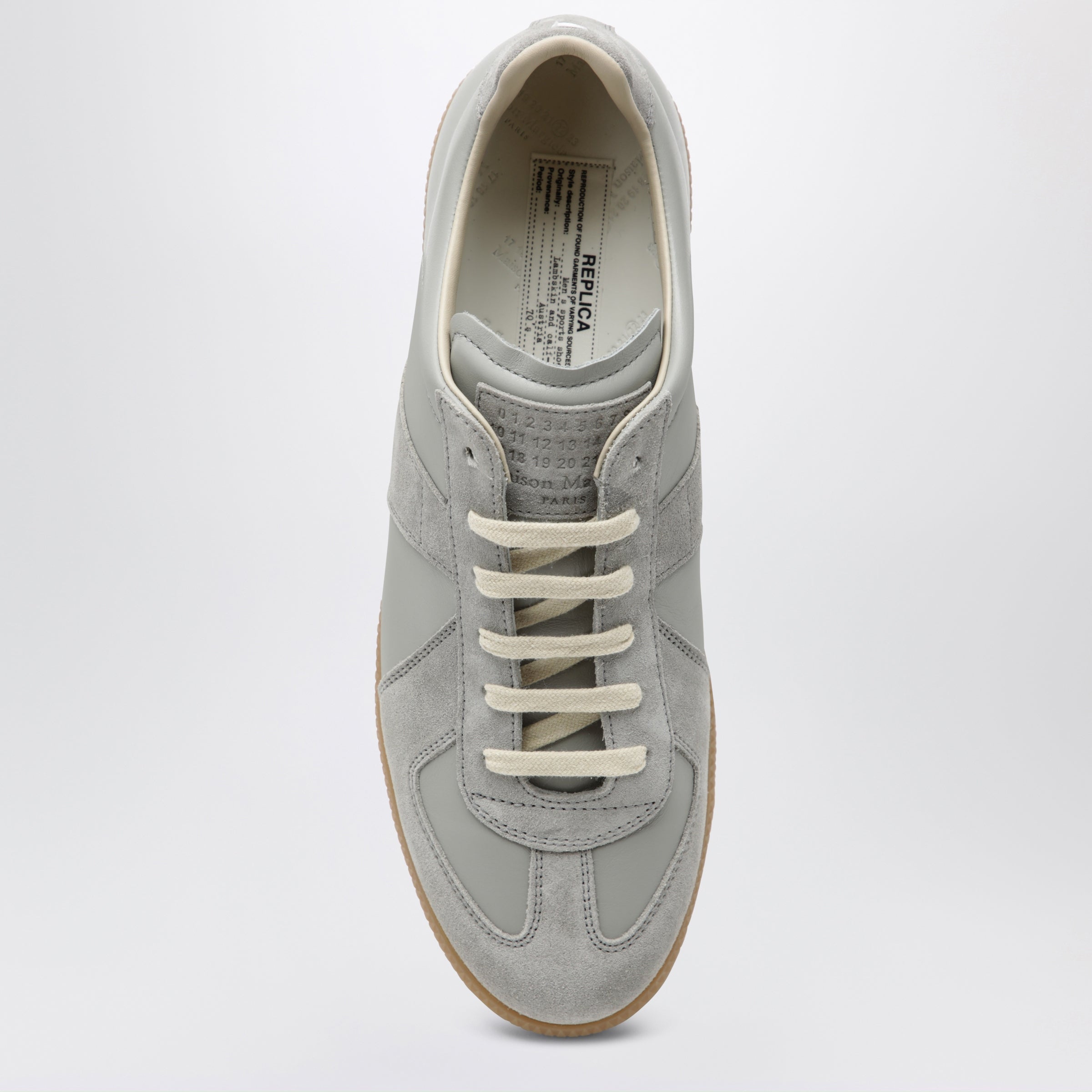 Maison Margiela Light grey Replica Sneakers | TheDoubleF