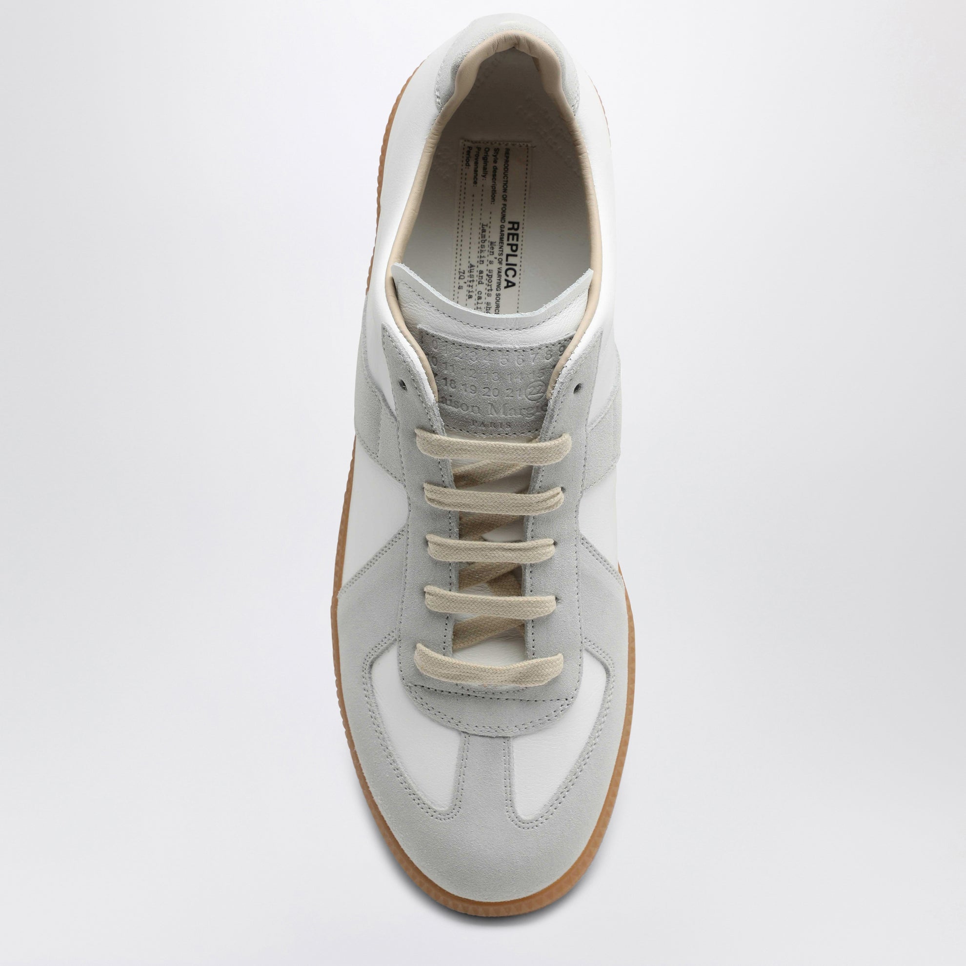 Sneakers Replica weiß und grau