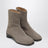 Brown suede Tabi ankle boots