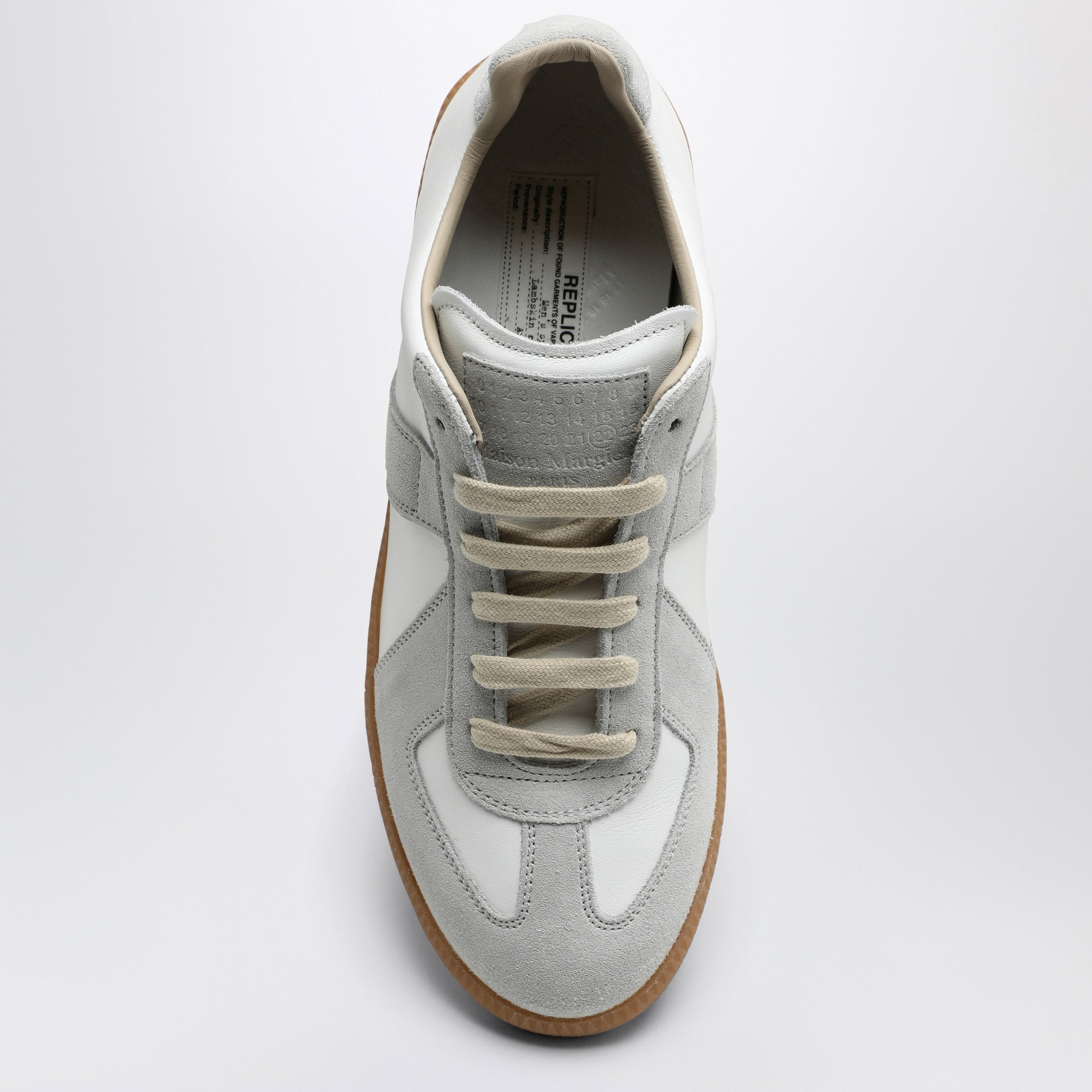 Basket Replica blanche et grise