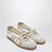 Replica Ballet lace-up flats in nappa, bleached sand