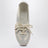 Replica Ballet lace-up flats in nappa, bleached sand