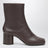 Mocha brown Tabi ankle boots