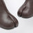 Mocha brown Tabi ankle boots