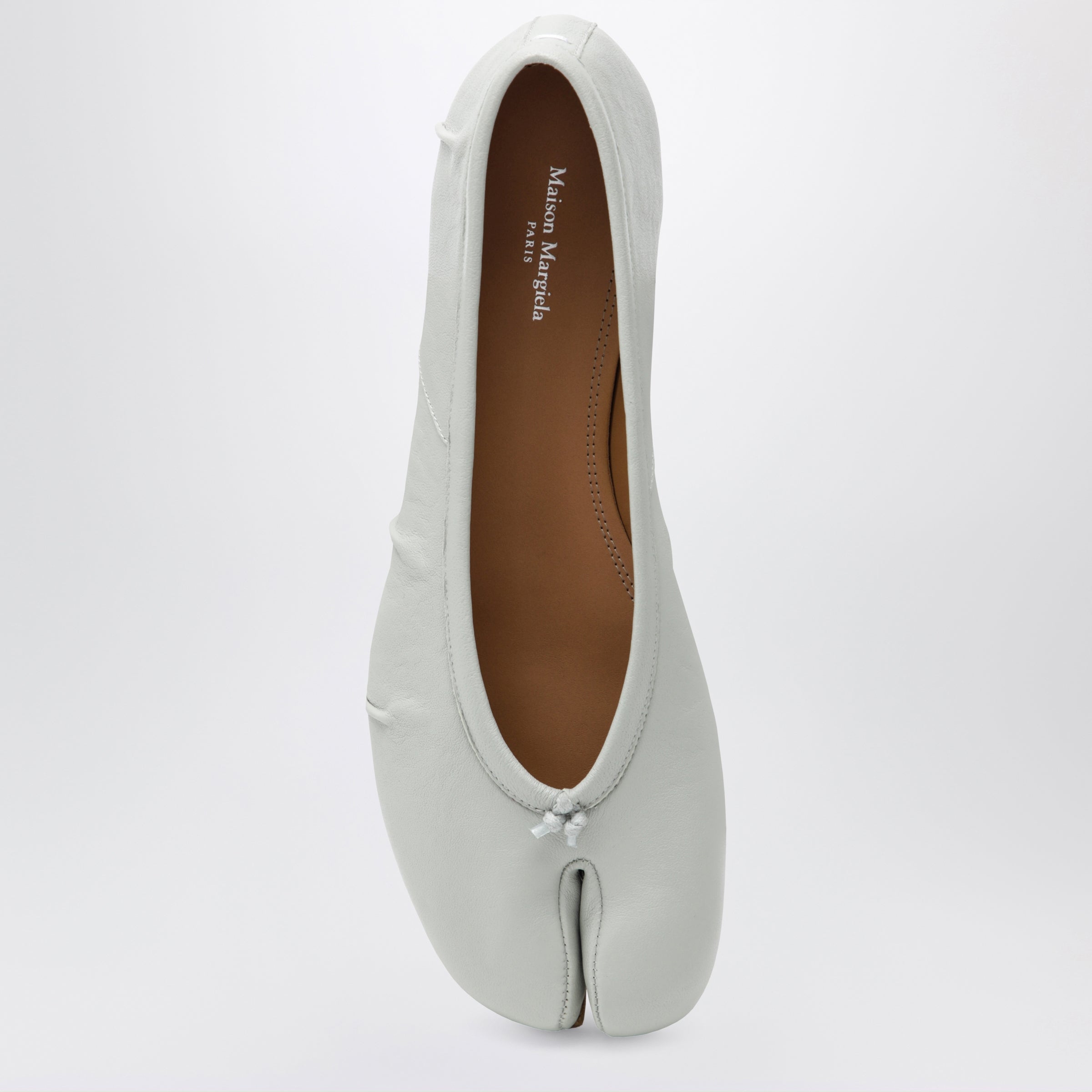 Maison Margiela Tabi New alabaster ballerina flats | TheDoubleF