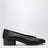 Tabi black nappa leather ballet flats