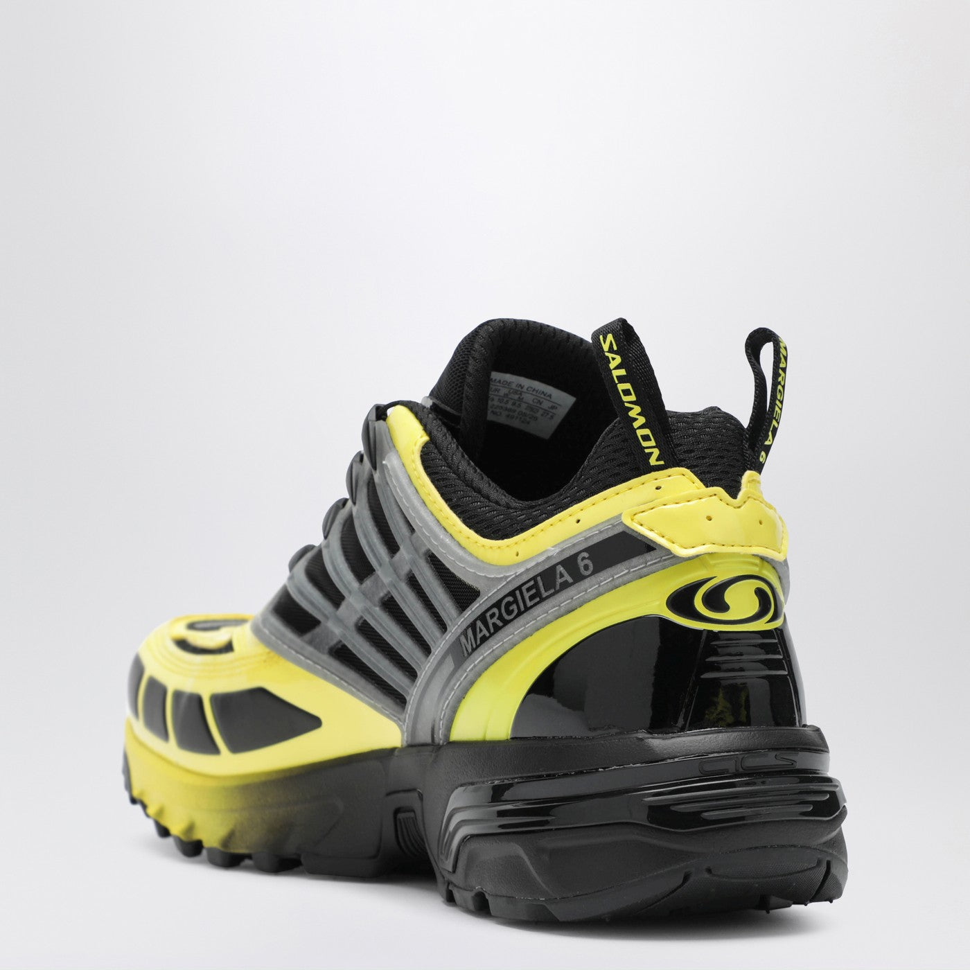 MM6 X Salomon Black/Yellow/Silver ACS Pro Sneakers | TheDoubleF