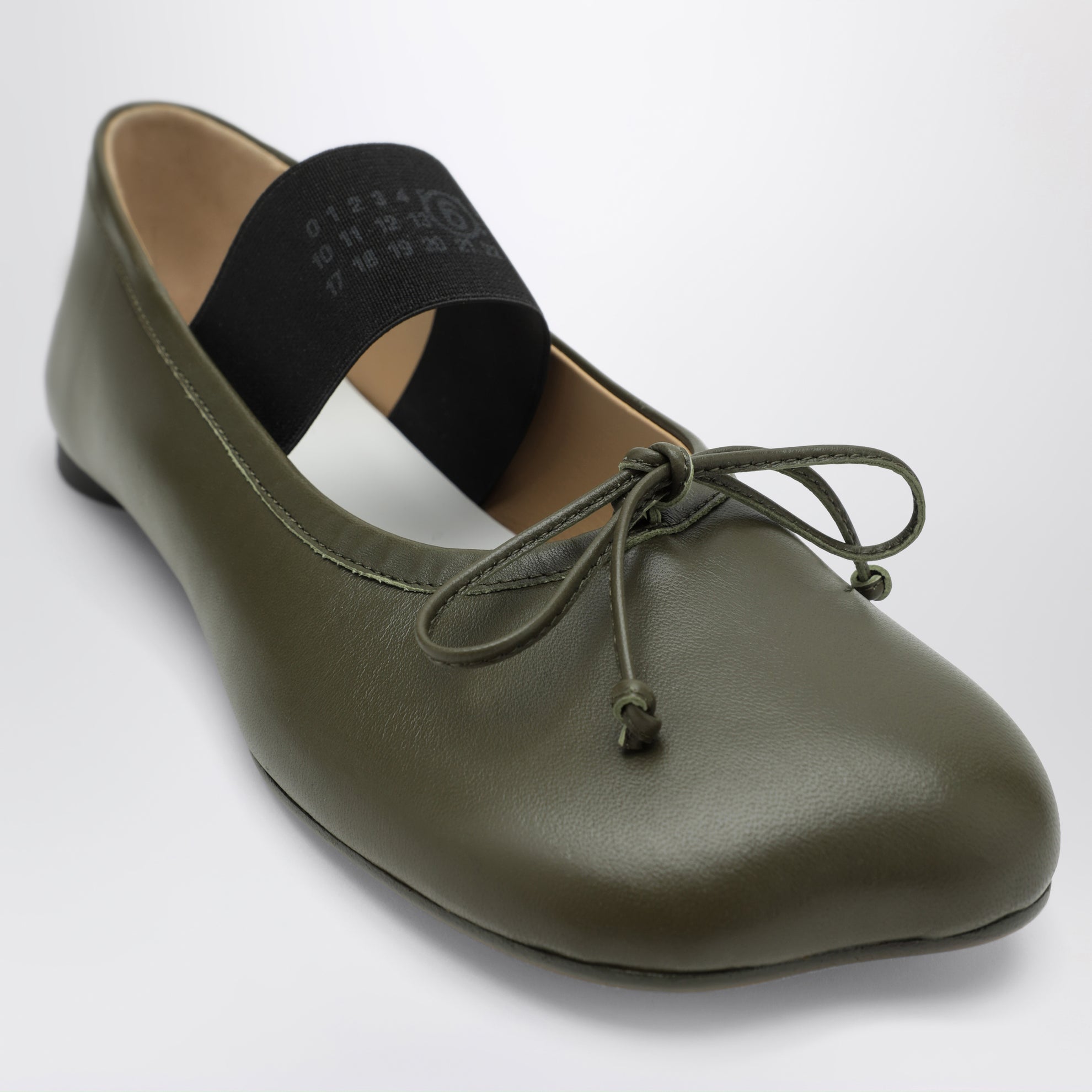 Anatomic Numeric Ballerinas in Beech-Grün