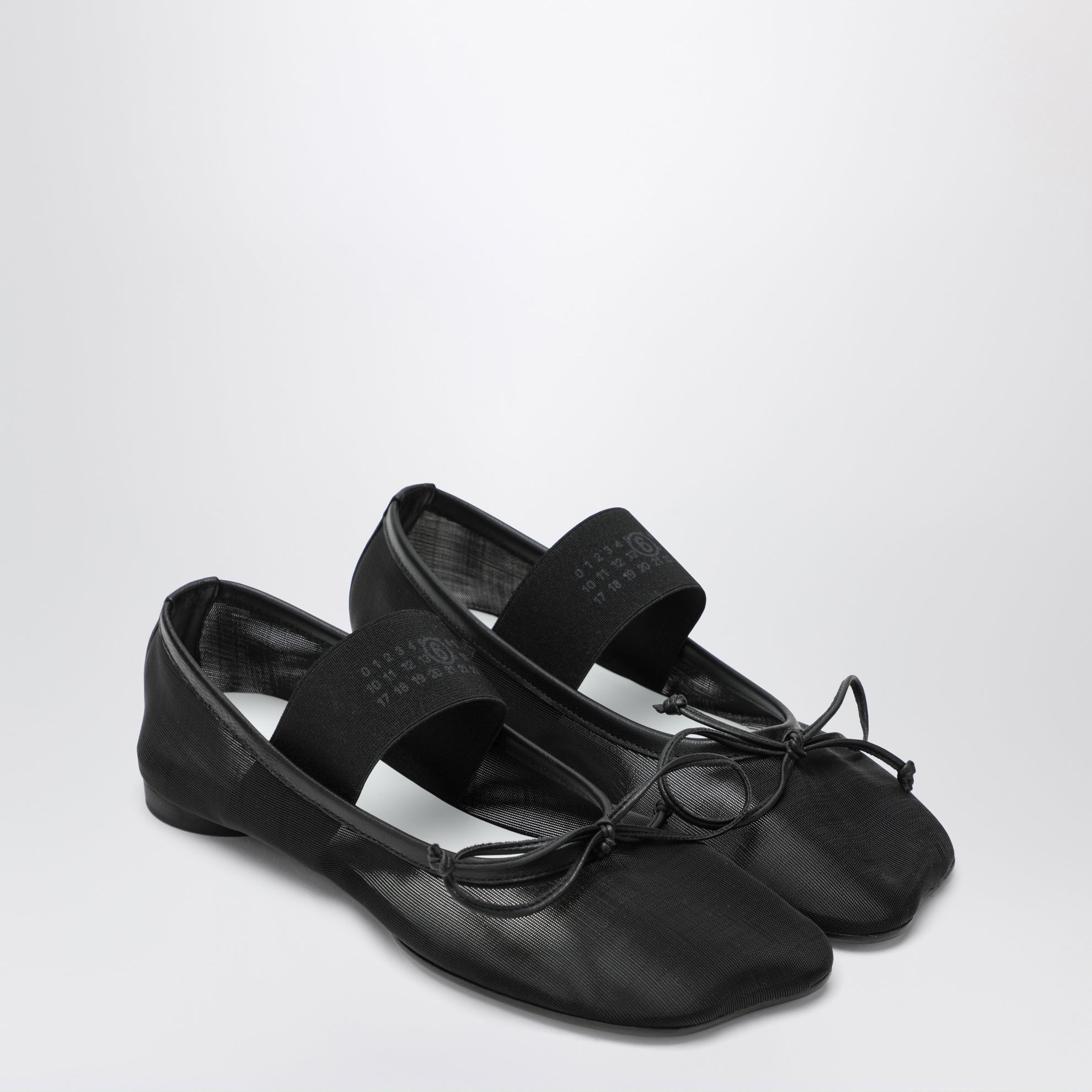 Ballerines Numeric Anatomic en nylon noires