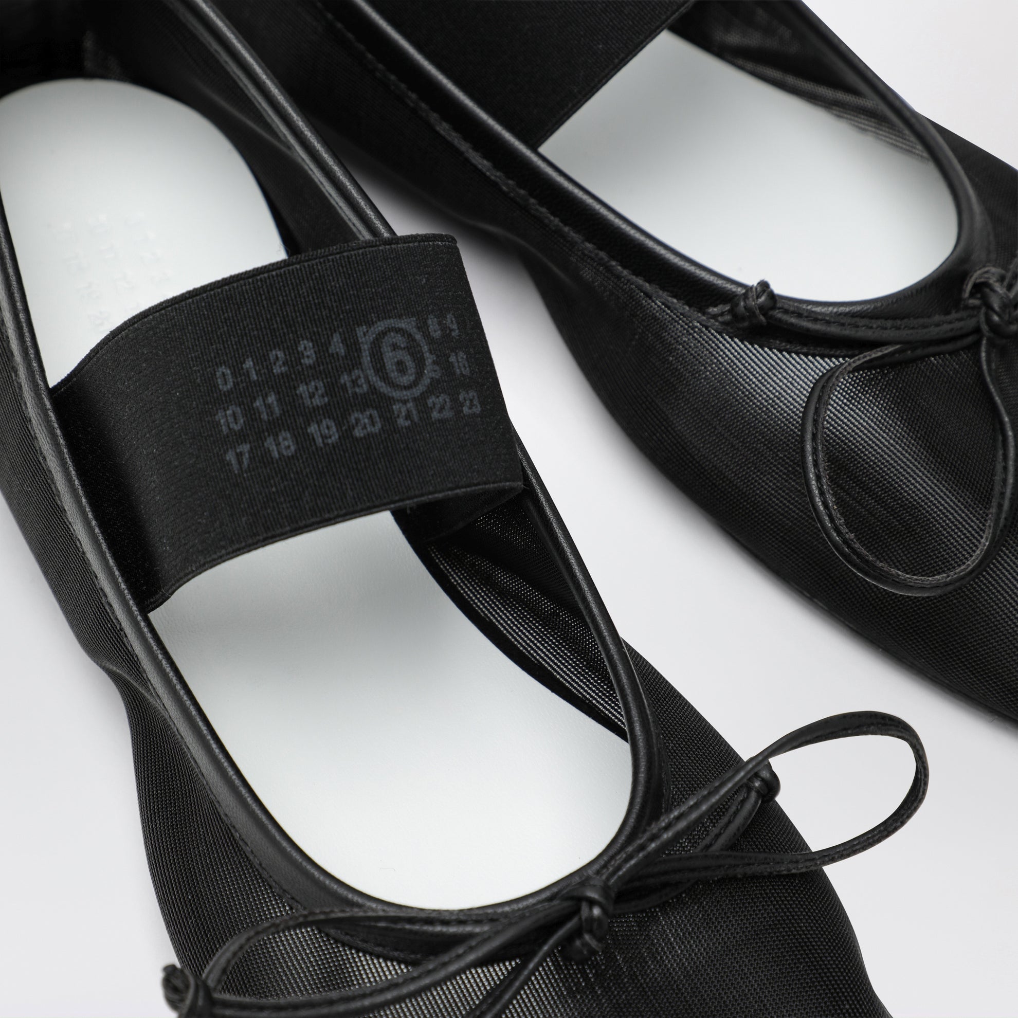 Ballerines Numeric Anatomic en nylon noires