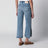 Jeans svasati crop blu medio