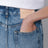 Jeans svasati crop blu medio