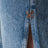 Jeans svasati crop blu medio