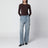Brown long-sleeve lycra jersey bodysuit
