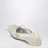 Ballerines à bout carré en cuir de veau beige clair
