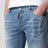Jean Skater en denim de coton stretch bleu clair