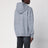 Grauer Hoodie aus Baumwolle mit Logo