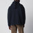 Zip-up hoodie in stretch cotton, blue