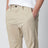 Pantalon beige en coton mélangé