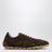 Baskets en daim marron