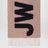 Écharpe motif chevron en mélange de laine avec maxi logo