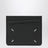 Black Four Stitches calfskin card holder