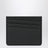 Black Four Stitches calfskin card holder