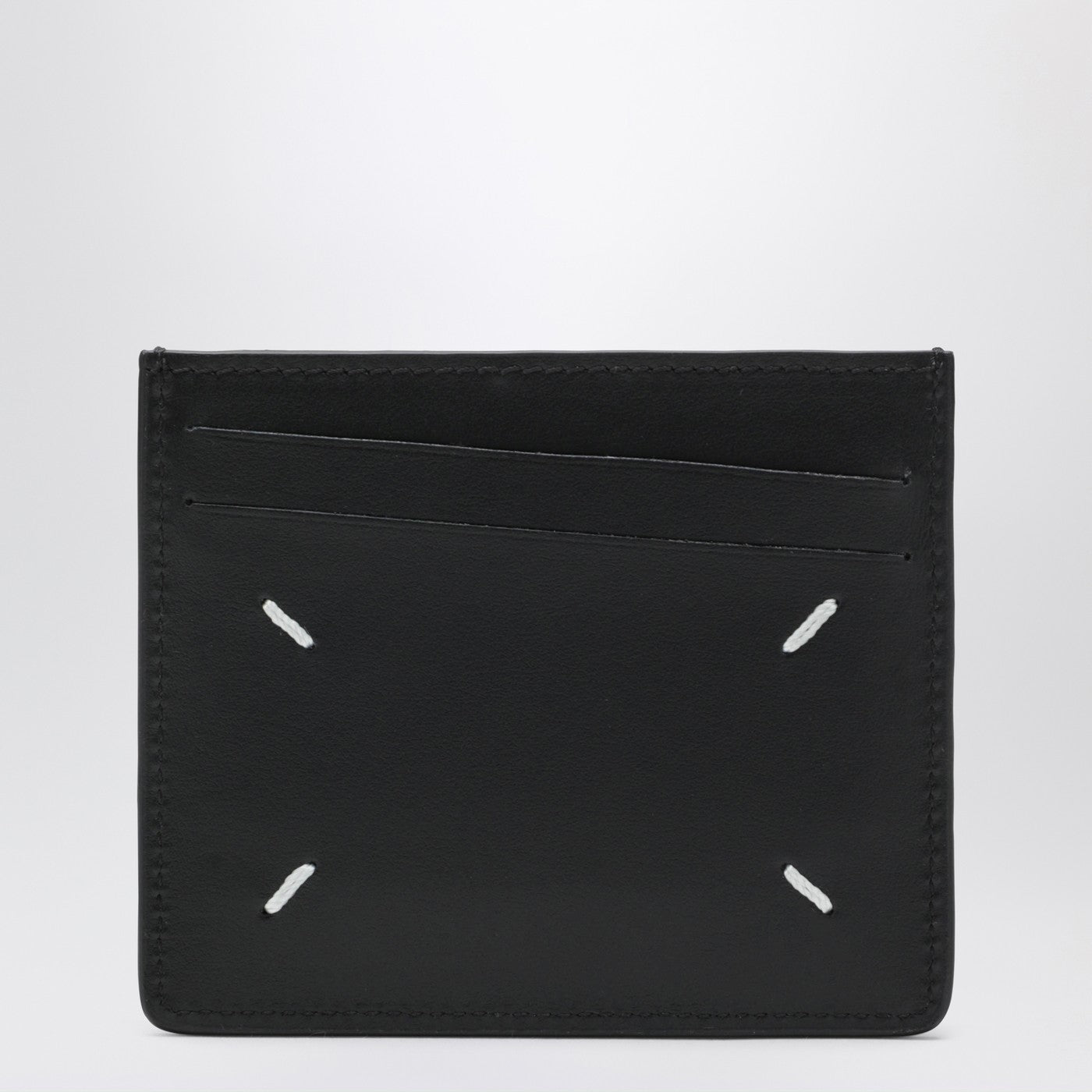 Four Stitches black card holder