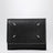 Four Stitches trifold wallet black