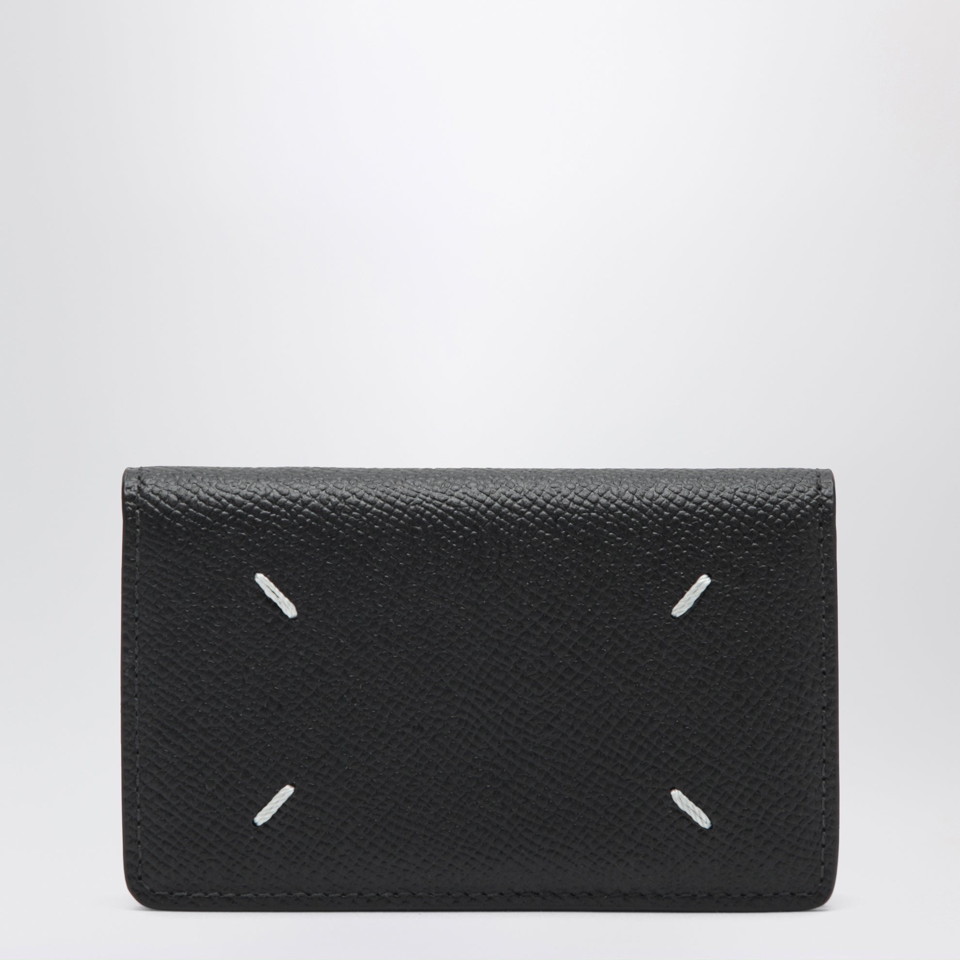 Black Leather Card Holder