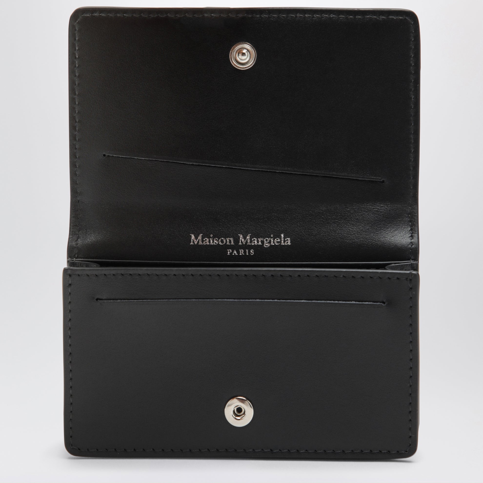 Black Leather Card Holder