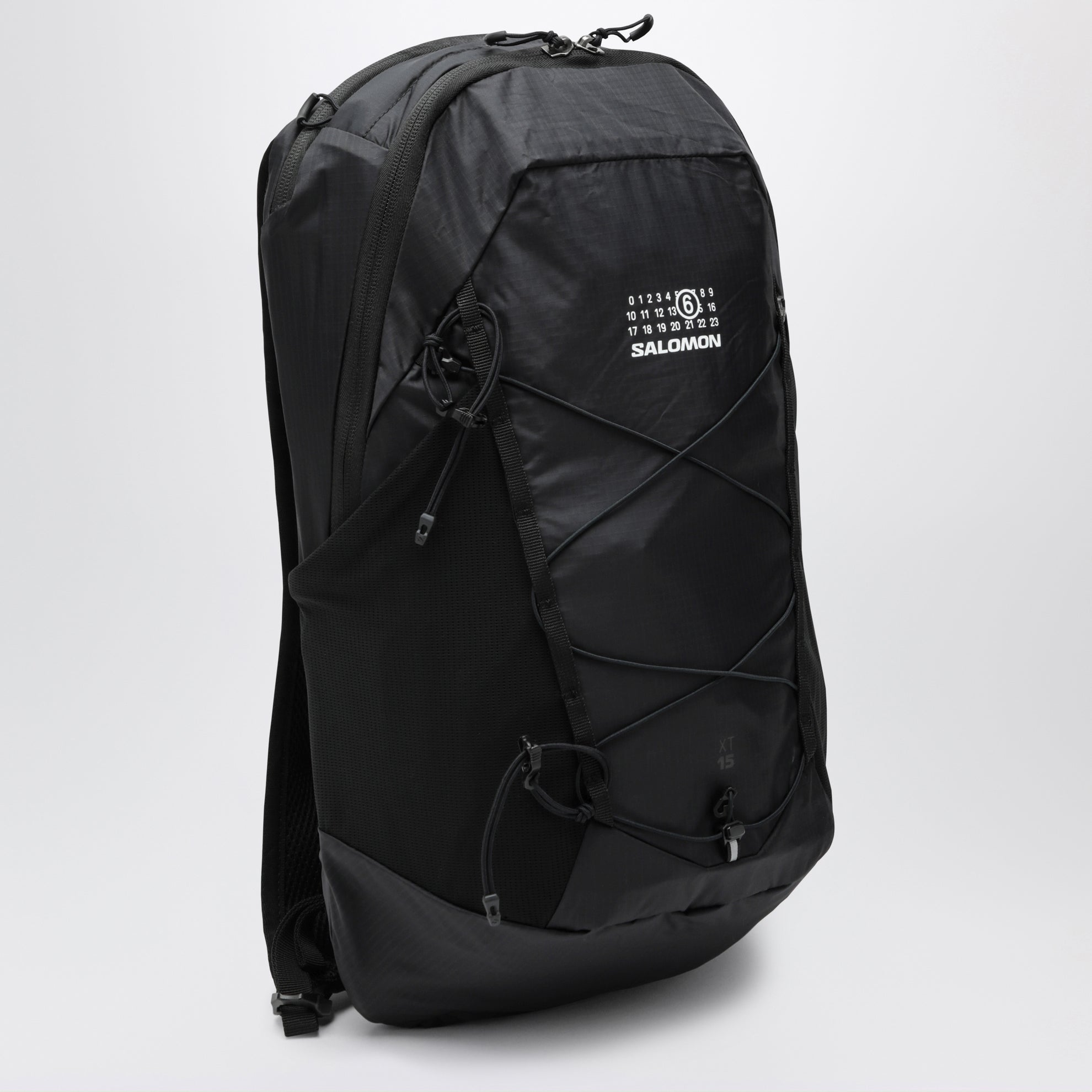 Zaino XT-15 in nylon tecnico nero e bianco