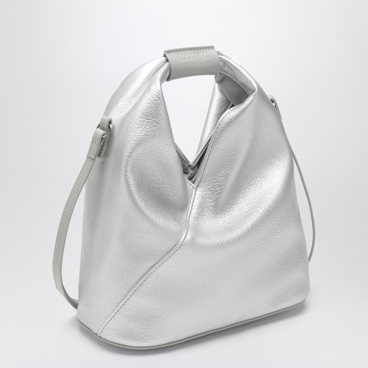MM6 Maison Margiela Japanese Crossbody Bag silver eco leather