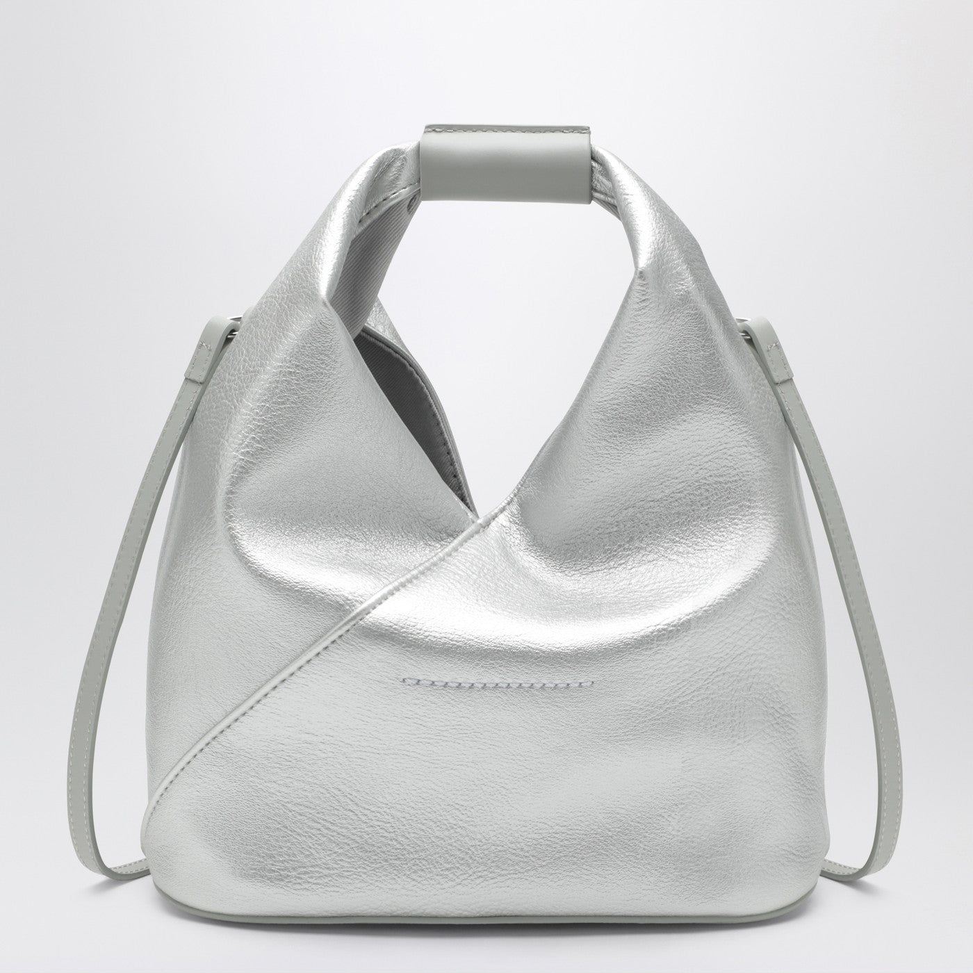 MM6 Maison Margiela Japanese Crossbody Bag silver eco leather
