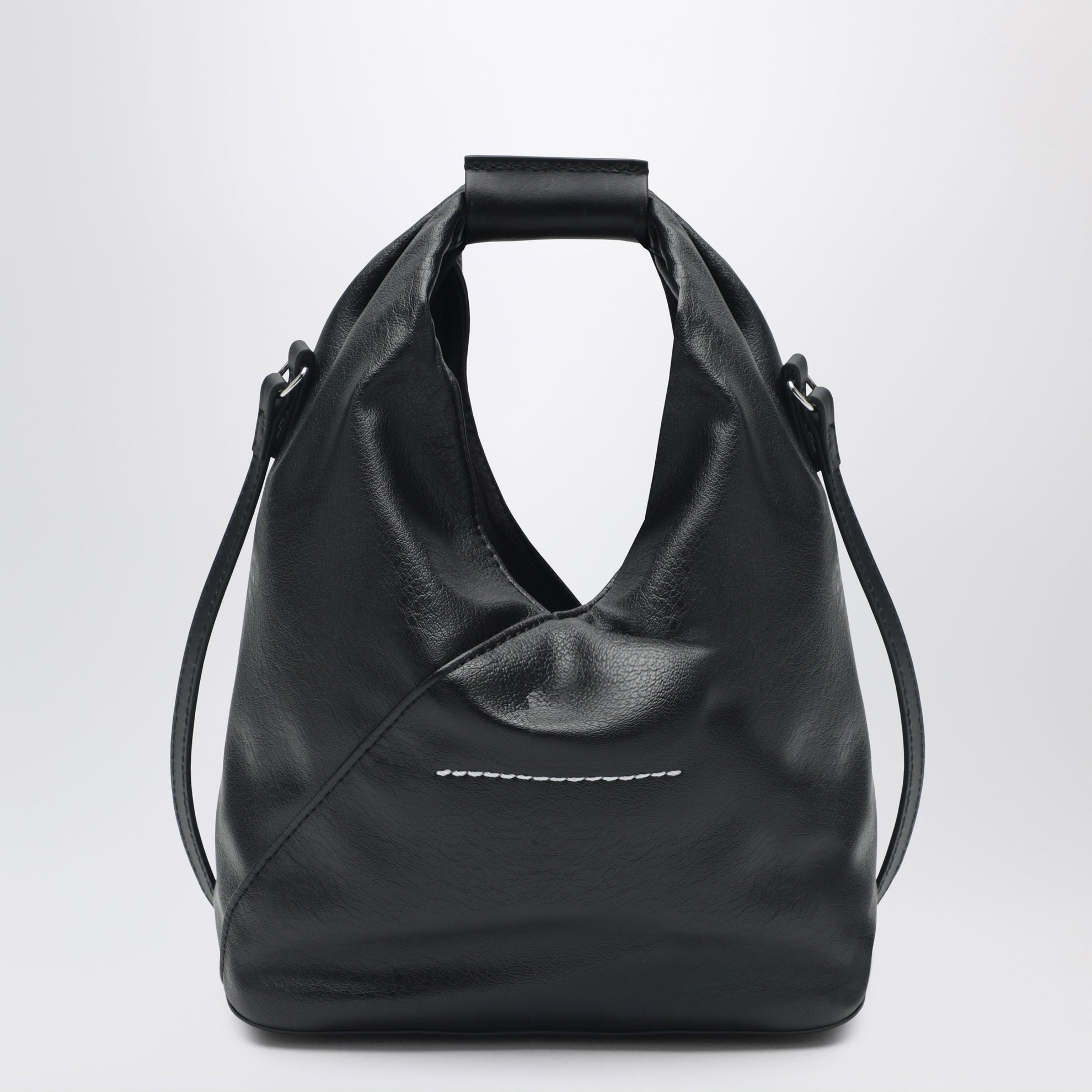 Japanese Crossbody Bag black eco leather