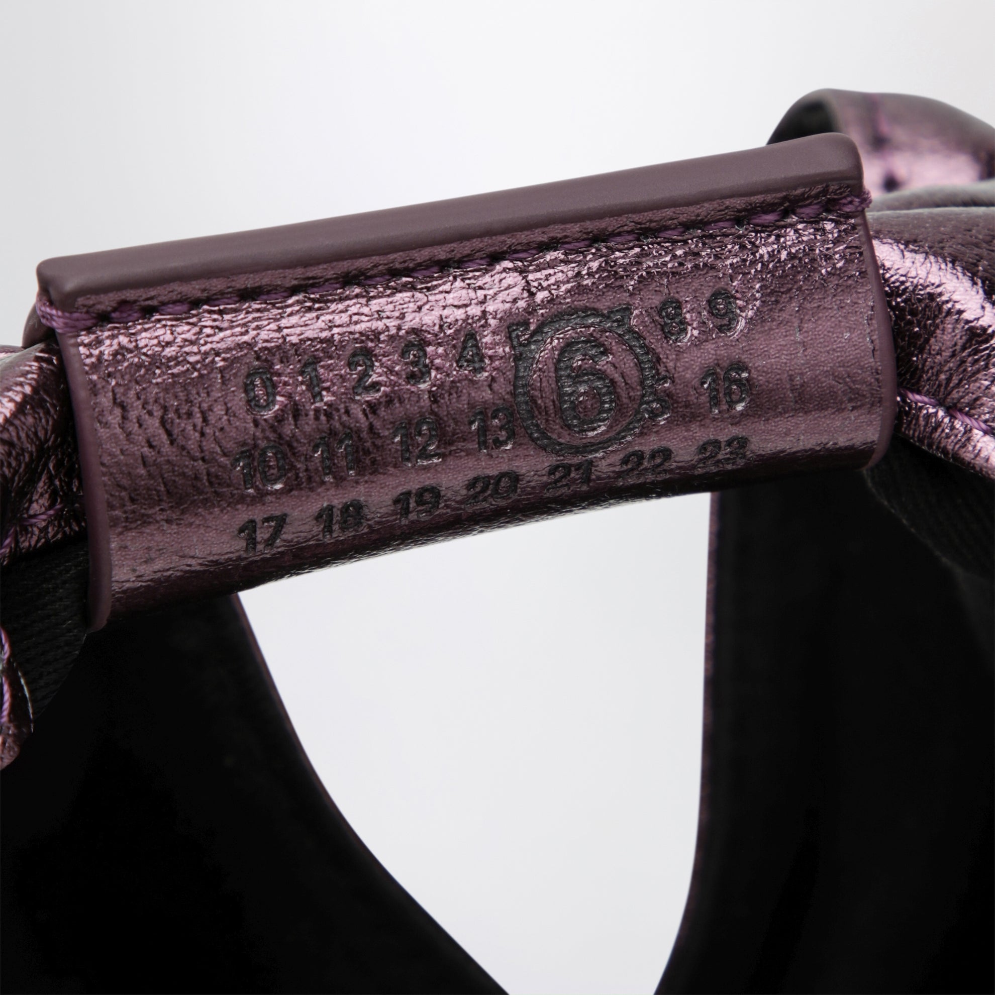 Borsa a tracolla Japanese in poliestere viola