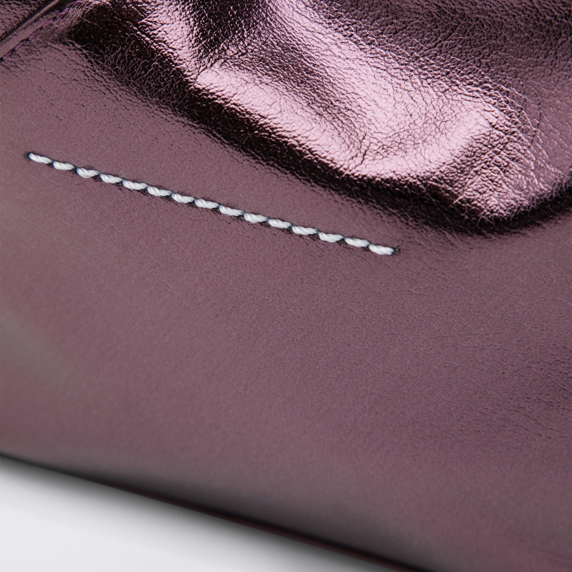 Borsa a tracolla Japanese in poliestere viola