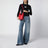 Red Japanese Bag Jewel Handle