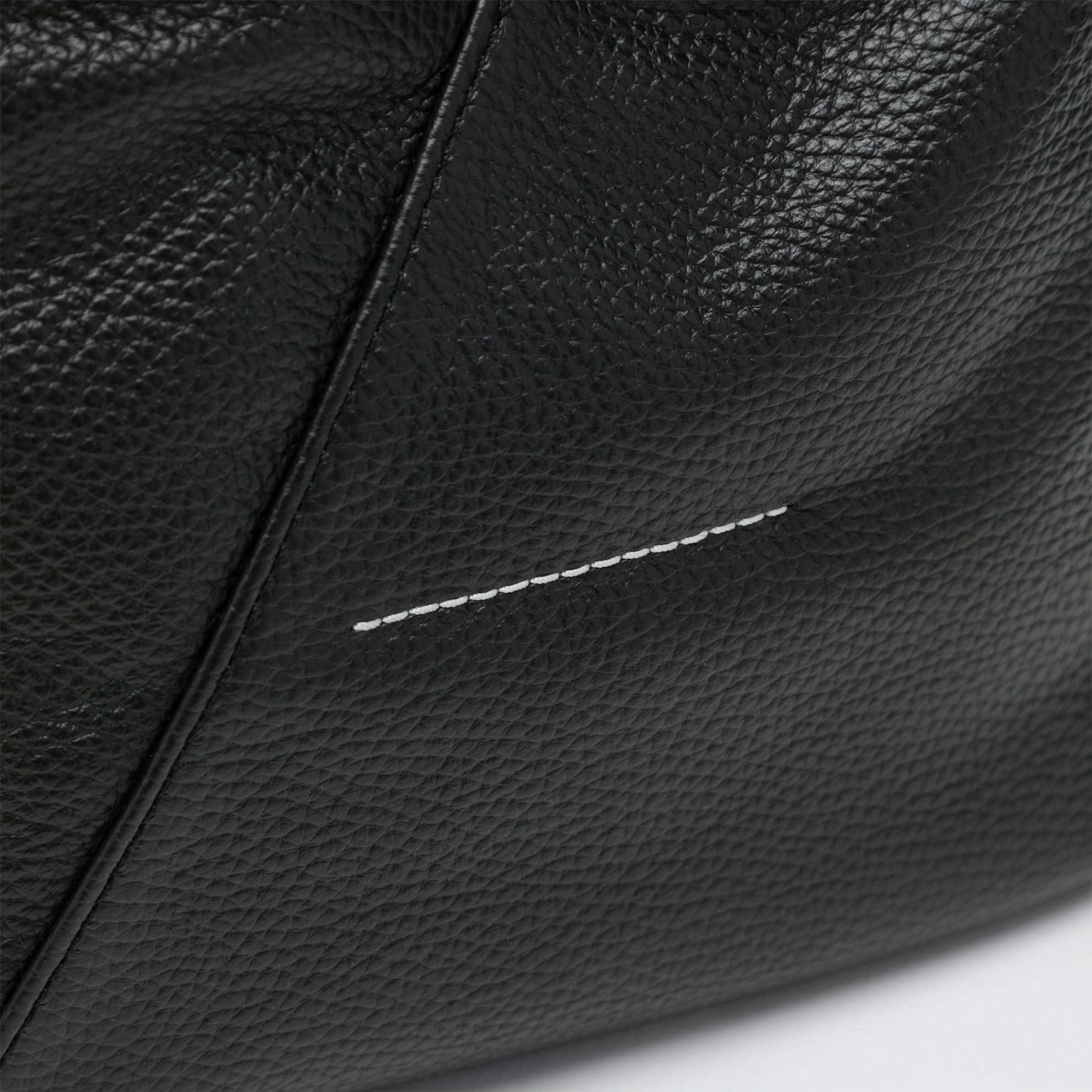 Japanese Bag Jewel Handle Classic in calf leather black
