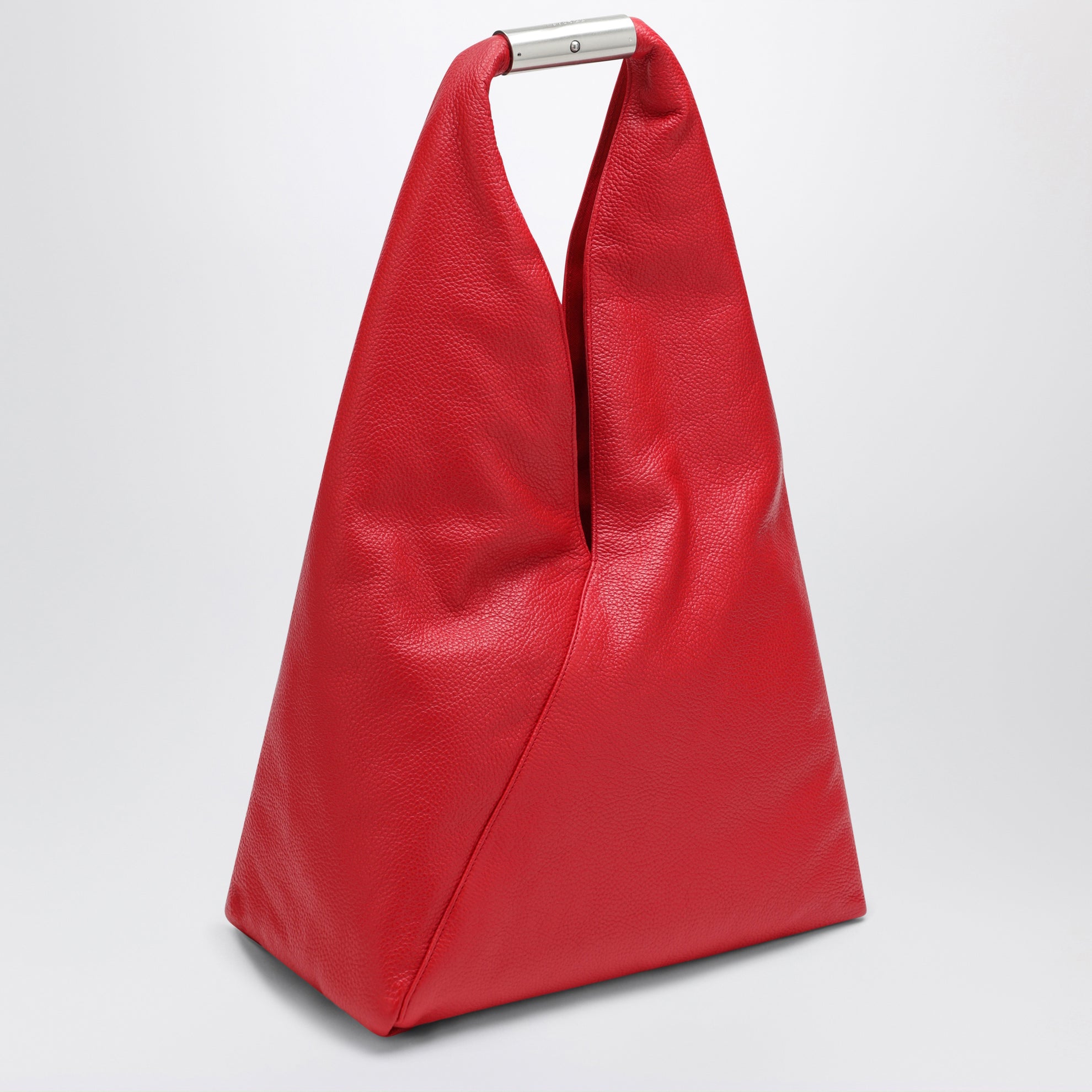 Japanese Bag Jewel Handle media rossa