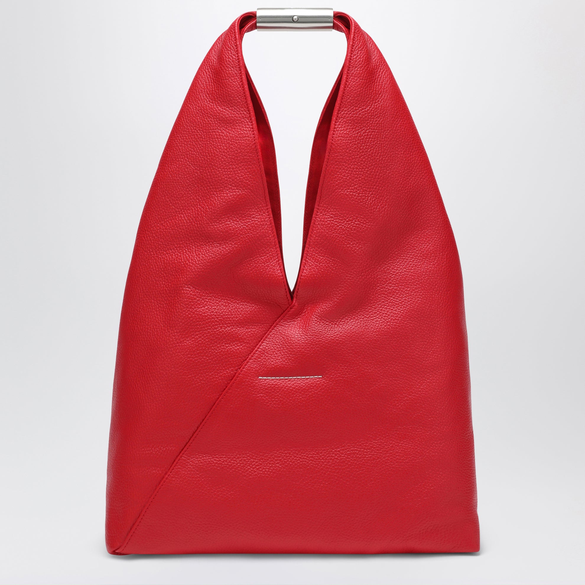 Japanese Bag Jewel Handle media rossa