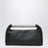 Handtasche Japanese Bag Jewel Handle aus Leder in Schwarz