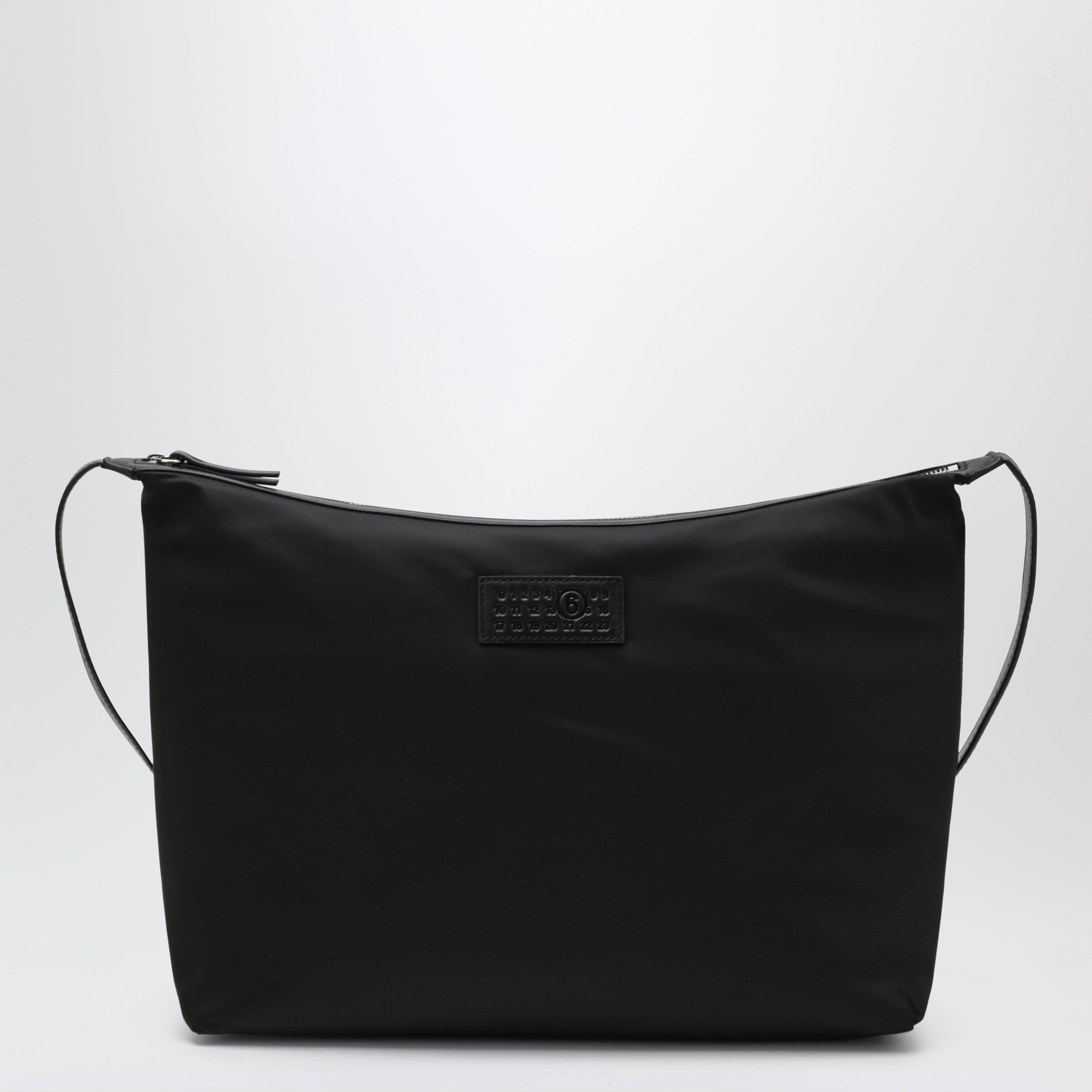 MM6 Maison Margiela Numeric crossbody bag in nylon and leather