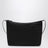 Borsa a tracolla Numeric nera in nylon