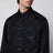 Re-Nylon-Hemd in Schwarz