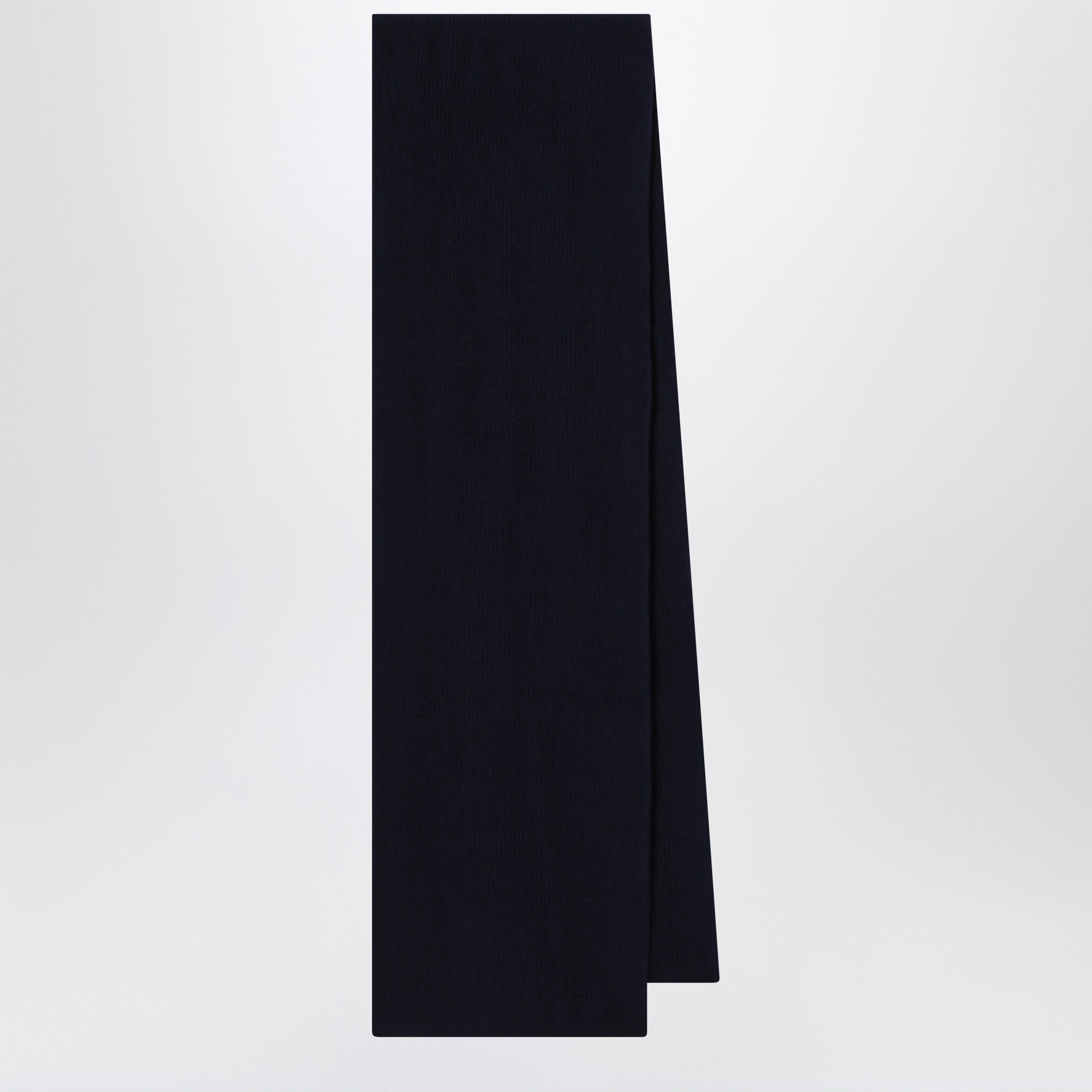 Schal aus Wolle und Caregora in Midnight