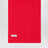 Schal aus Wolle und Caregora in Crimson