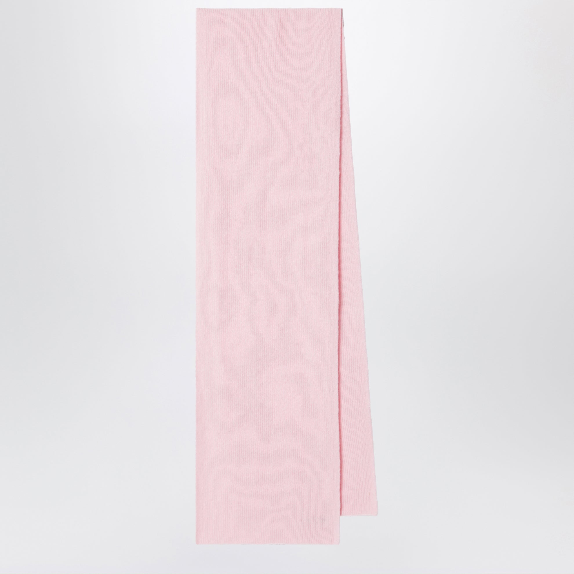 Schal aus Wolle und Caregora in Blush
