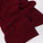 Schal aus Wolle und Caregora in Wine
